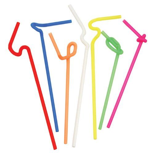 True Twisted Ultra Bendy Straws