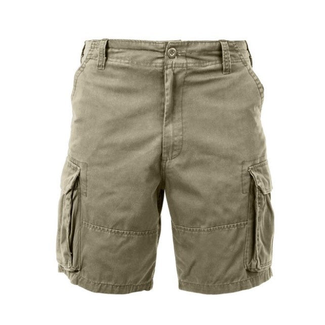 Rothco Mens Vintage Solid Paratrooper Cargo Shorts - Size 2XL