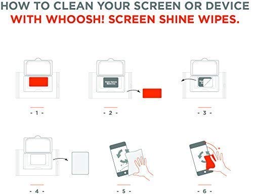 Whoosh! Screen Cleaner Wipes