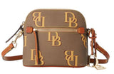 Dooney & Bourke Toggle Monogram Domed Crossbody Handbag