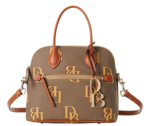 Dooney & Bourke Monogram Domed Satchel Handbag