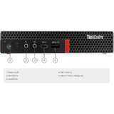 Lenovo ThinkCentre M75q Tiny Desktop Computer - AMD Ryzen 5 PRO 3400GE/3.3 GHz/ 8 GB