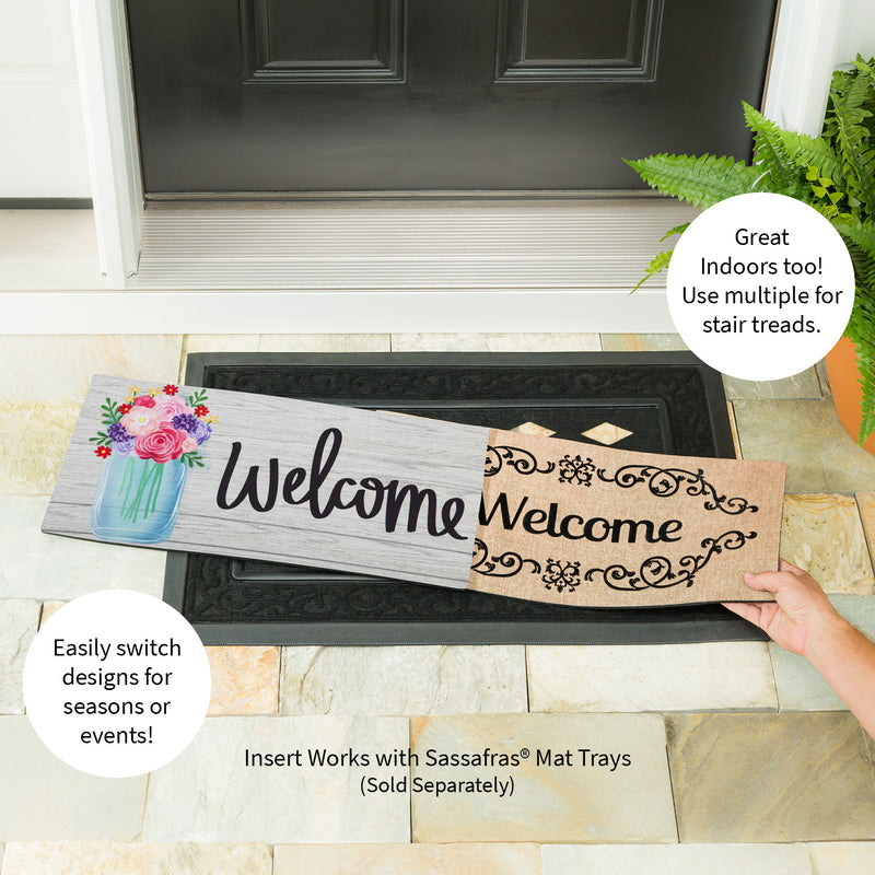 Evergreen Mason Jar Bouquet Sassafras Switch Mat