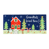 Evergreen Grandkids Loved Here Sassafras Switch Mat