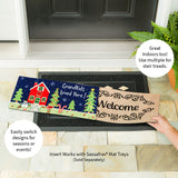 Evergreen Grandkids Loved Here Sassafras Switch Mat