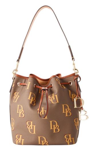 Dooney & Bourke Monogram Drawstring Handbag