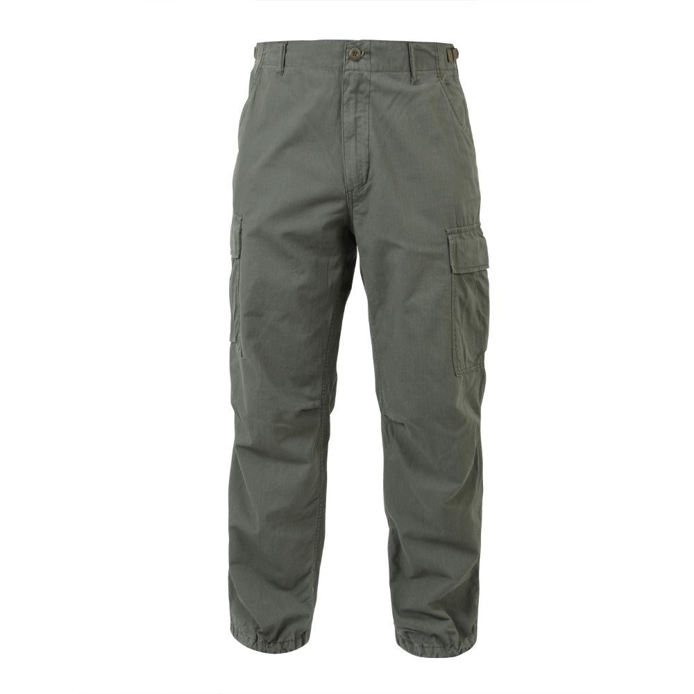 Rothco Mens Vintage Vietnam Rip-Stop Fatigue Pants