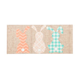 Evergreen Pattern Bunnies Sassafras Burlap Switch Mat