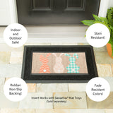 Evergreen Pattern Bunnies Sassafras Burlap Switch Mat