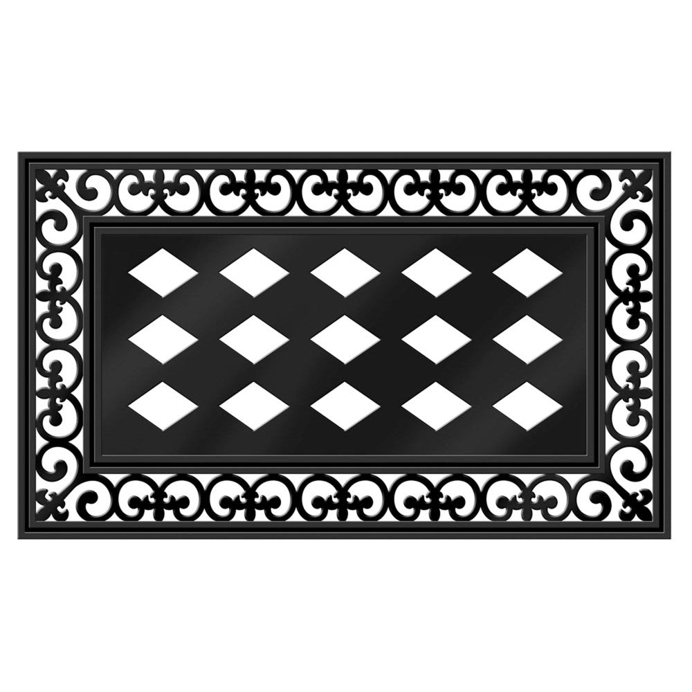 Evergreen Fleur Scroll Sassafras Mat Tray