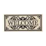 Evergreen Welcome Cambridge Burlap Sassafras Switch Mat