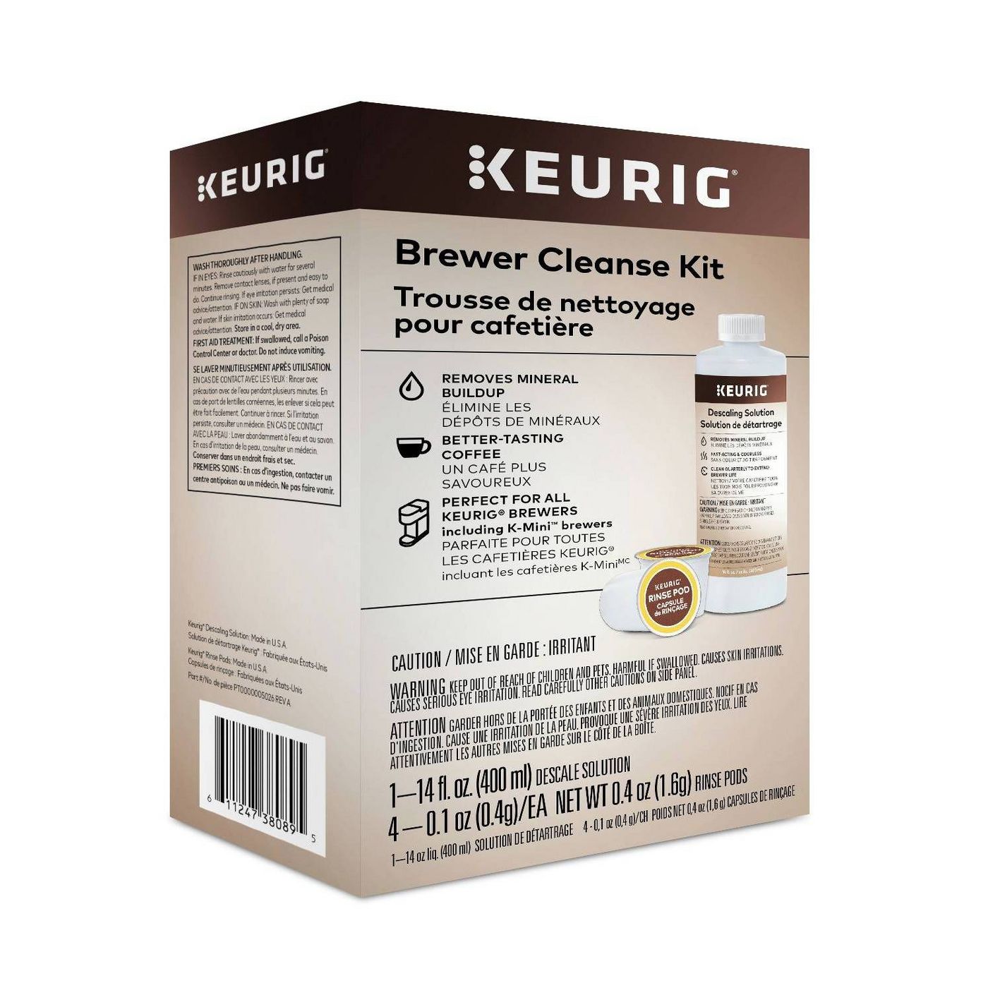 Keurig Brewer Cleanse Kit