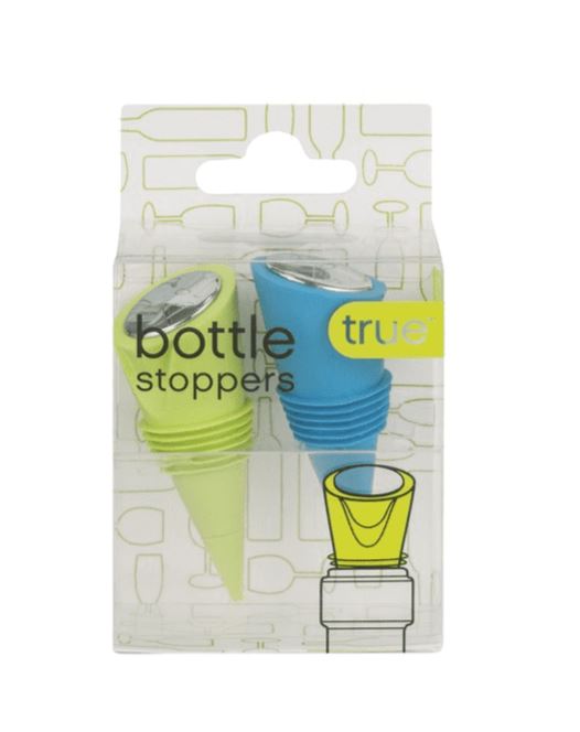 True Cone Silicone Bottle Stoppers Set of 2