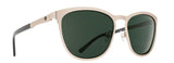 Spy Optic Mens Cliffside Sunglasses - Matte Gold Gloss Black/Happy Gray Green