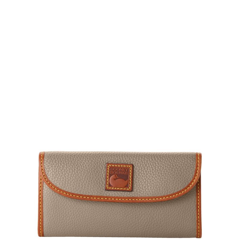 Dooney & Bourke Pebble Grain zip domed crossbody in bone for $85 Dooney & Bourke Pebble Grain zip domed crossbody in bone for $85