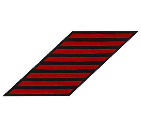 Vanguard CG Hash EM Red On Blue Serge Set Of 8
