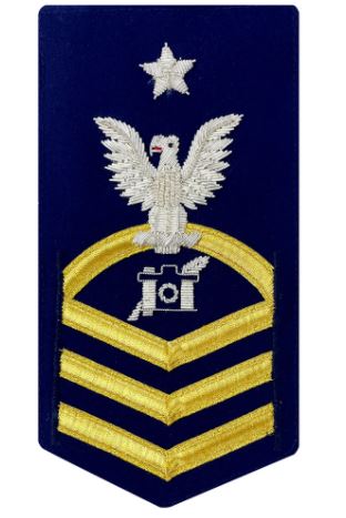 Vanguard CG RTE E-8 Vanfine Blue PA Public Affairs Specialist