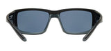 Costa Del Mar Mens Fantail Matte Black Frame - Gray 580 Plastic Lens - Polarized Sunglasses