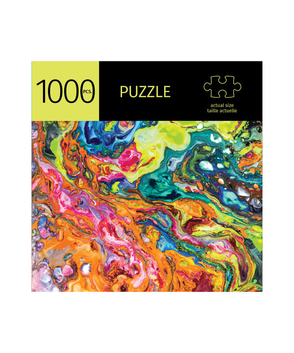 GiftCraft Puzzle - Liquid Paint Design 1000 Pieces