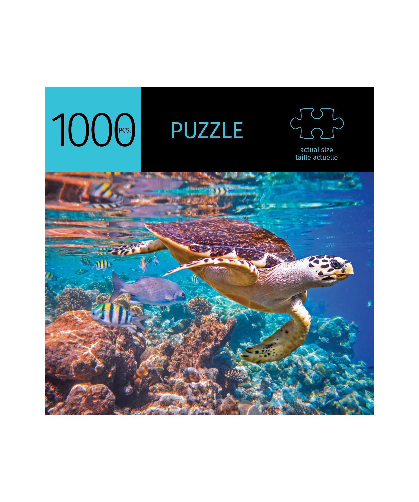 GiftCraft Puzzle - Turtle Design 1000 Pieces – ShopCGX