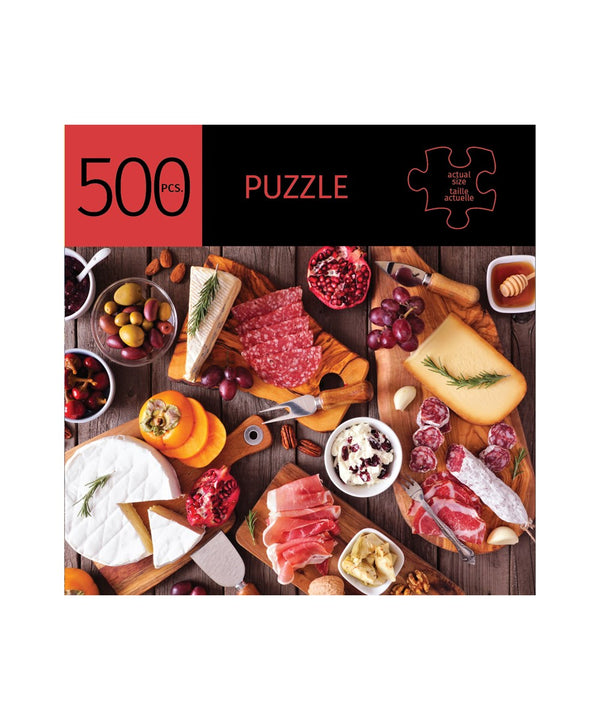 GiftCraft Puzzle - Charcuterie Design 500 Pieces