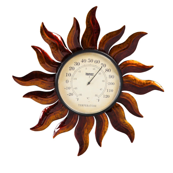 Evergreen Sun Outdoor Wall Thermometer