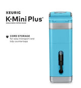 Keurig K-Mini Plus Single Serve Coffee Maker - Cool Aqua