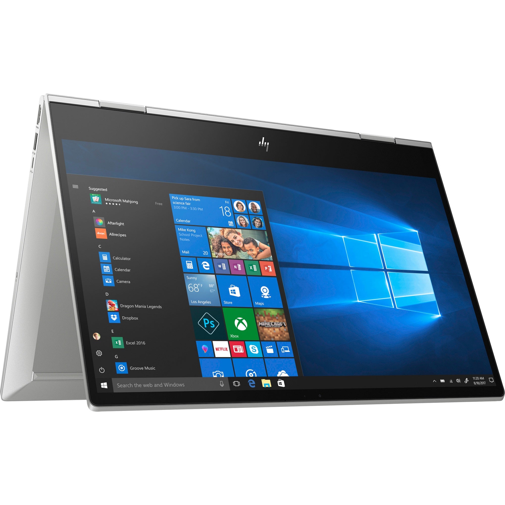 HP 15" Touch-Screen Laptop - Intel Core i7 8GB Memory 512GB SSD - Natural Silver