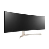 LG 49" Monitor 32:9 Curved UltraWide DQHD IPS HDR10 Monitor - Black