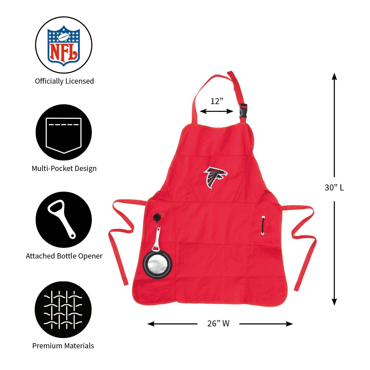 Team Sports America Atlanta Falcons Apron