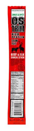 Ostrim Beef Elk Snack Stick - Sweet and Spicy