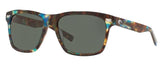 Costa Del Mar Aransas Shiny Ocean Tortoise Frame - Gray 580 Glass Lens - Polarized Sunglasses