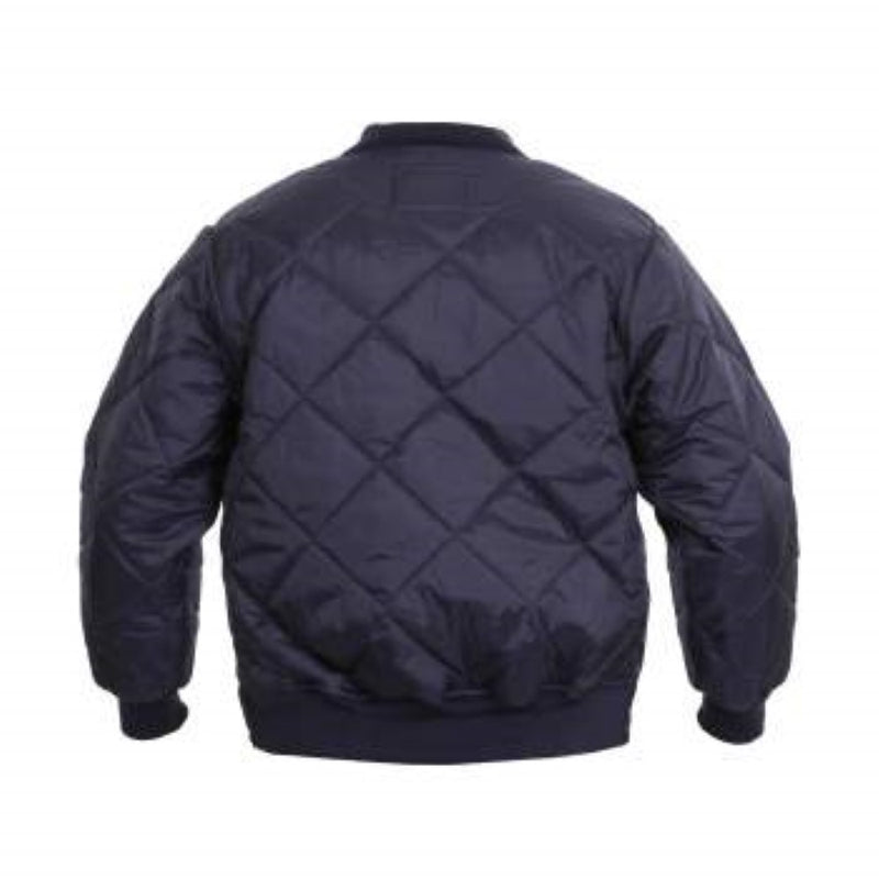 Rothco Mens Diamond Nylon Quilted Flight Jacket