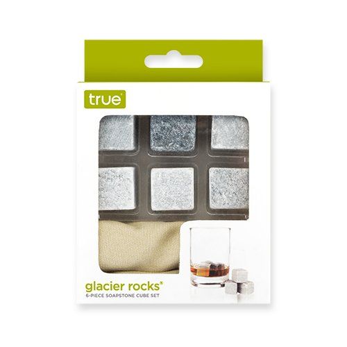 True Glacier Rocks Soapstone Cuber Set - 6 Piece