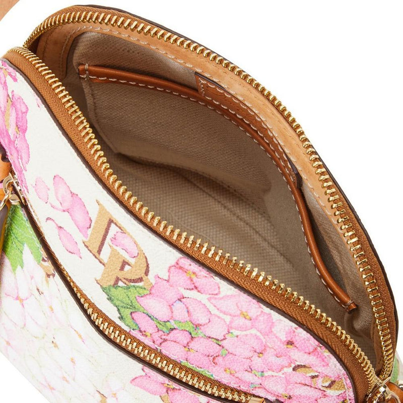 Dooney & Bourke Hydrangea Monogram Domed Crossbody Handbag