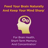 Nature's Bounty Brain Superfood Brain Supplements Vegan Capsules - 24 Count