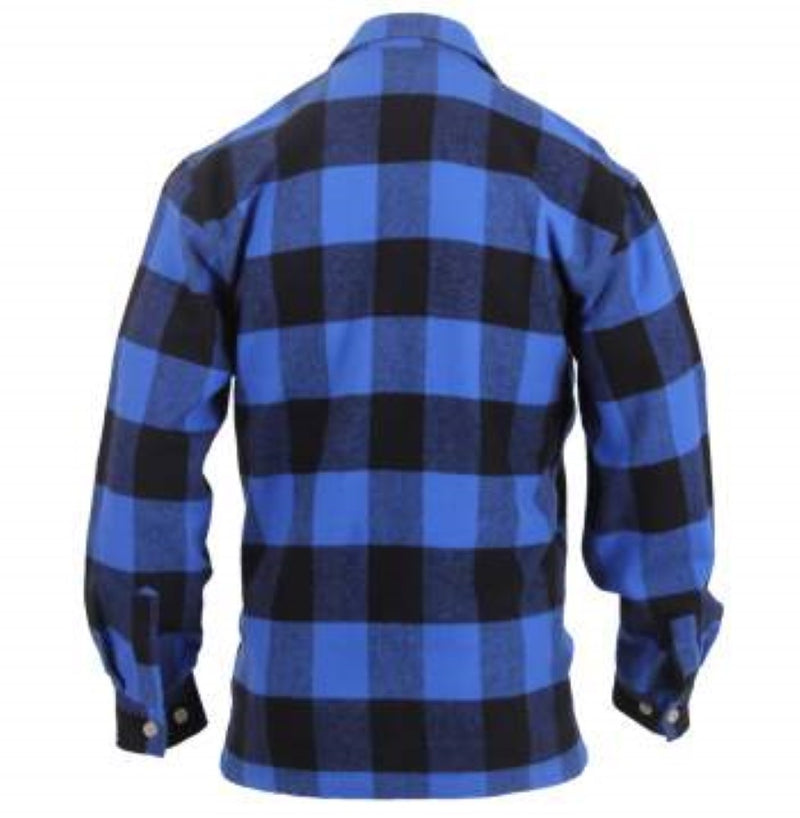 Rothco Mens Concealed Carry Flannel Shirt