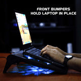 Enhance Gaming Laptop Cooling With LED Cooler Pad Stand