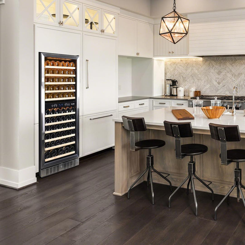 NewAir 116 Bottle Dual Zone Compressor Wine Cooler
