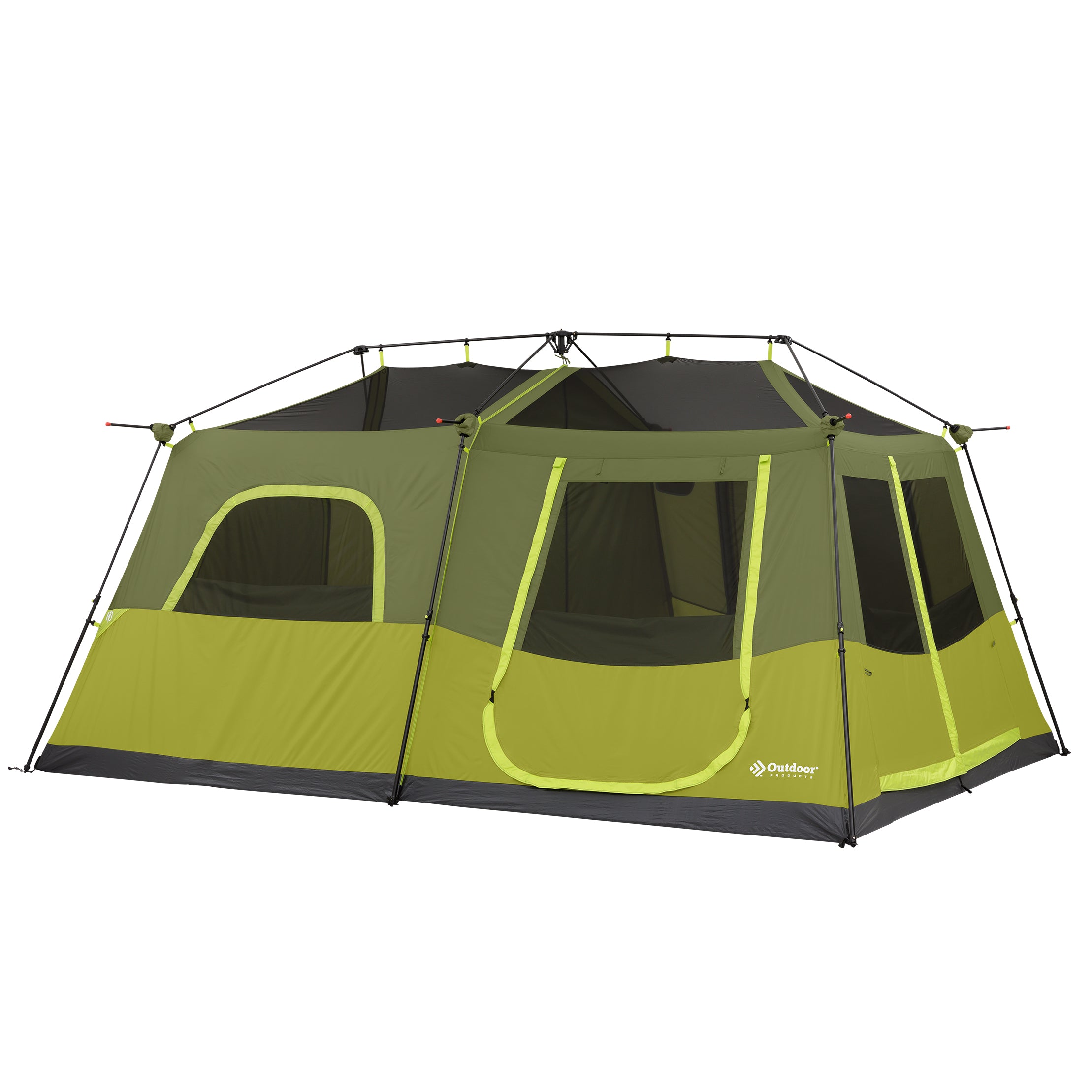 Outdoor Products 10 Person Instant Tent with Extended Eaves