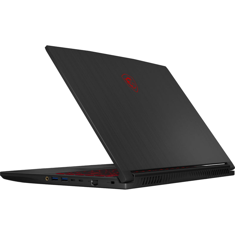 MSI 15.6" GF65 Thin 10SDR-459 Gaming Laptop - Core i7-10750H 512GB NVMe SSD NVIDIA GeForce GTX 1660 Ti - Aluminum Black