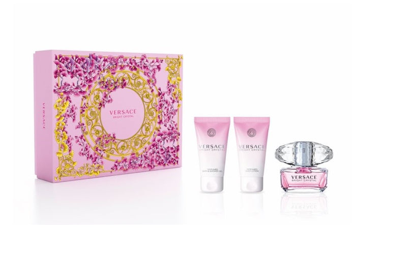 Versace Womens Bright Crystal Gift Set