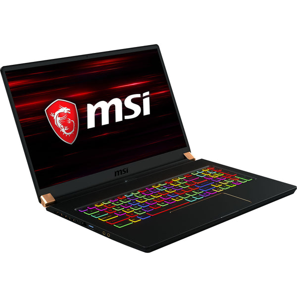 MSI 17.3" GS75 Stealth 10SF-609 Gaming Laptop - Intel Core i7-10875H 32GB DDR4 SDRAM NVIDIA GeForce RTX 2070 Max-Q with 8 GB - Matte Black with Gold Diamond