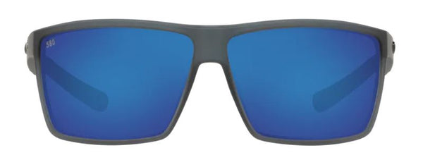 Costa Del Mar Rincon Matte Smoke Crystal Frame - Blue Mirror 580 Glass Lens - Polarized Sunglasses