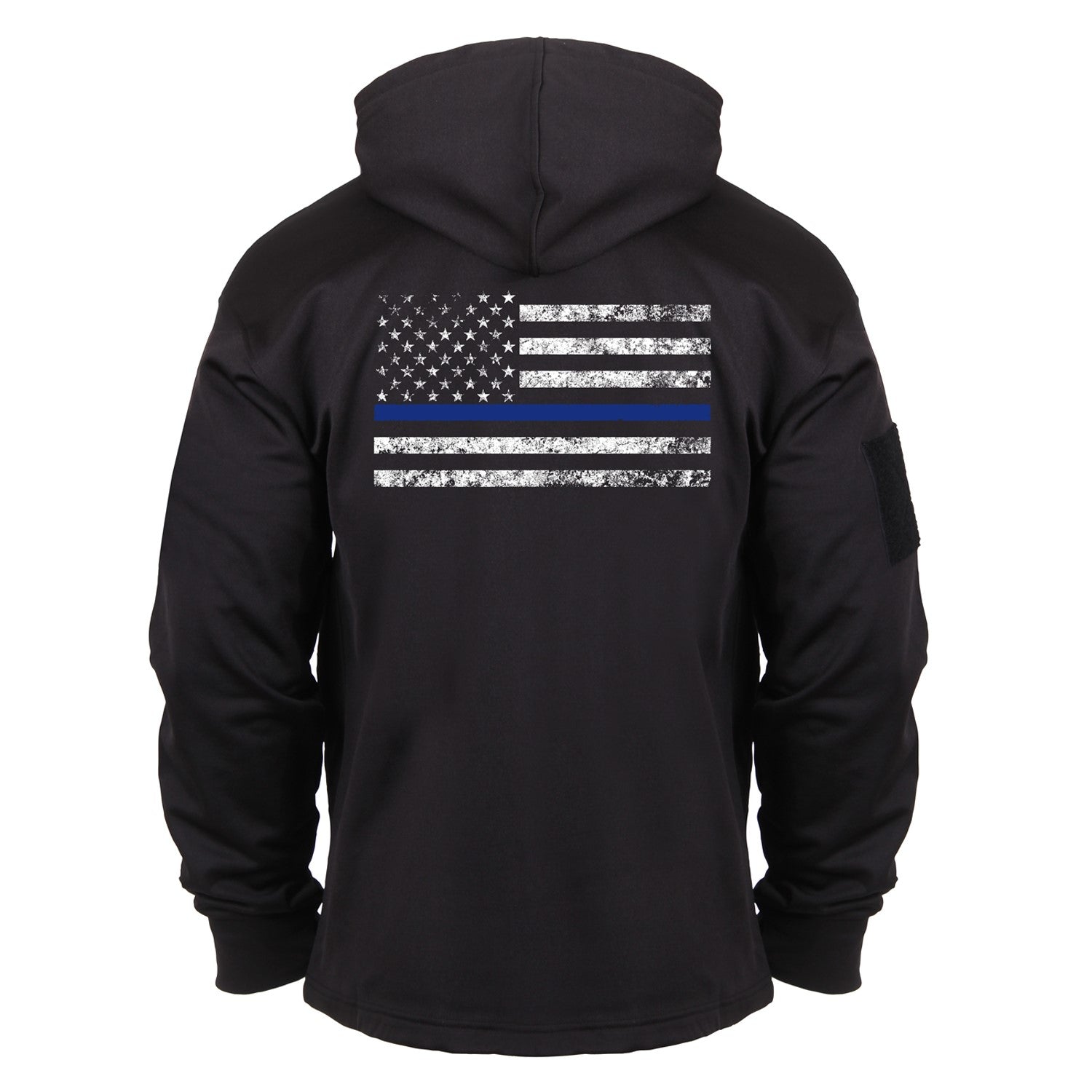 Rothco Mens Thin Blue Line Concealed Carry Hoodie - Size 3XL