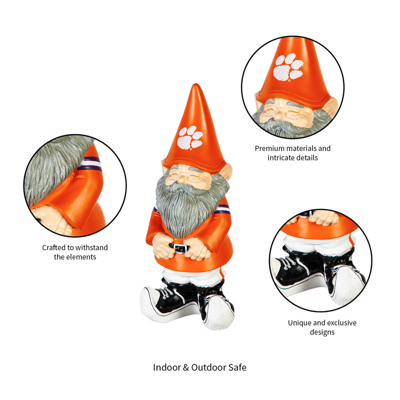 Team Sports America Clemson University Garden Gnome