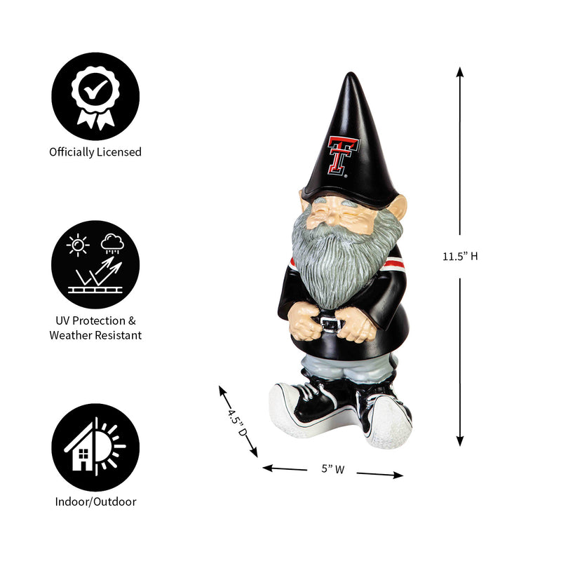 Team Sports America Texas Tech University Garden Gnome