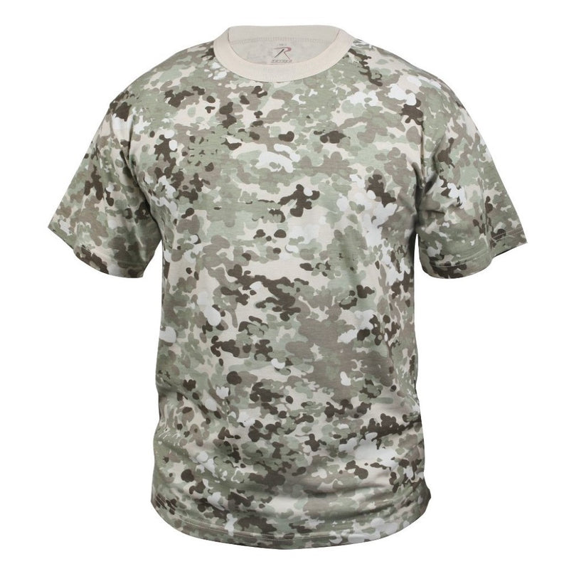 Rothco Mens Total Terrain Camo Short Sleeve T-Shirt