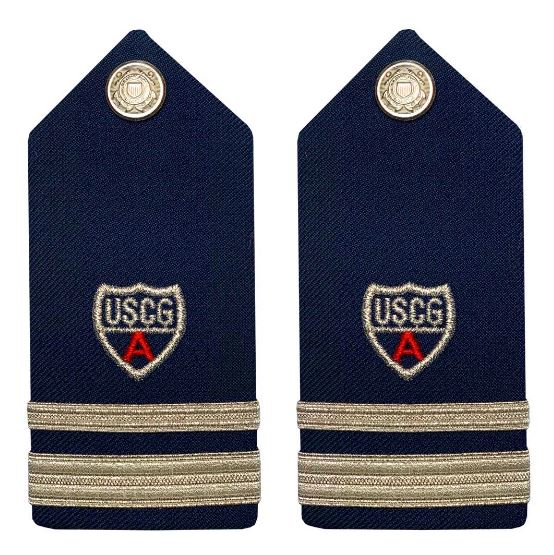 Vanguard CG AUX Hard SHLDR BRD Female SO (1-1/2" Stripes & Red) "A"