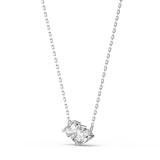 Swarovski Attract Soul Necklace - White, Rhodium Plated